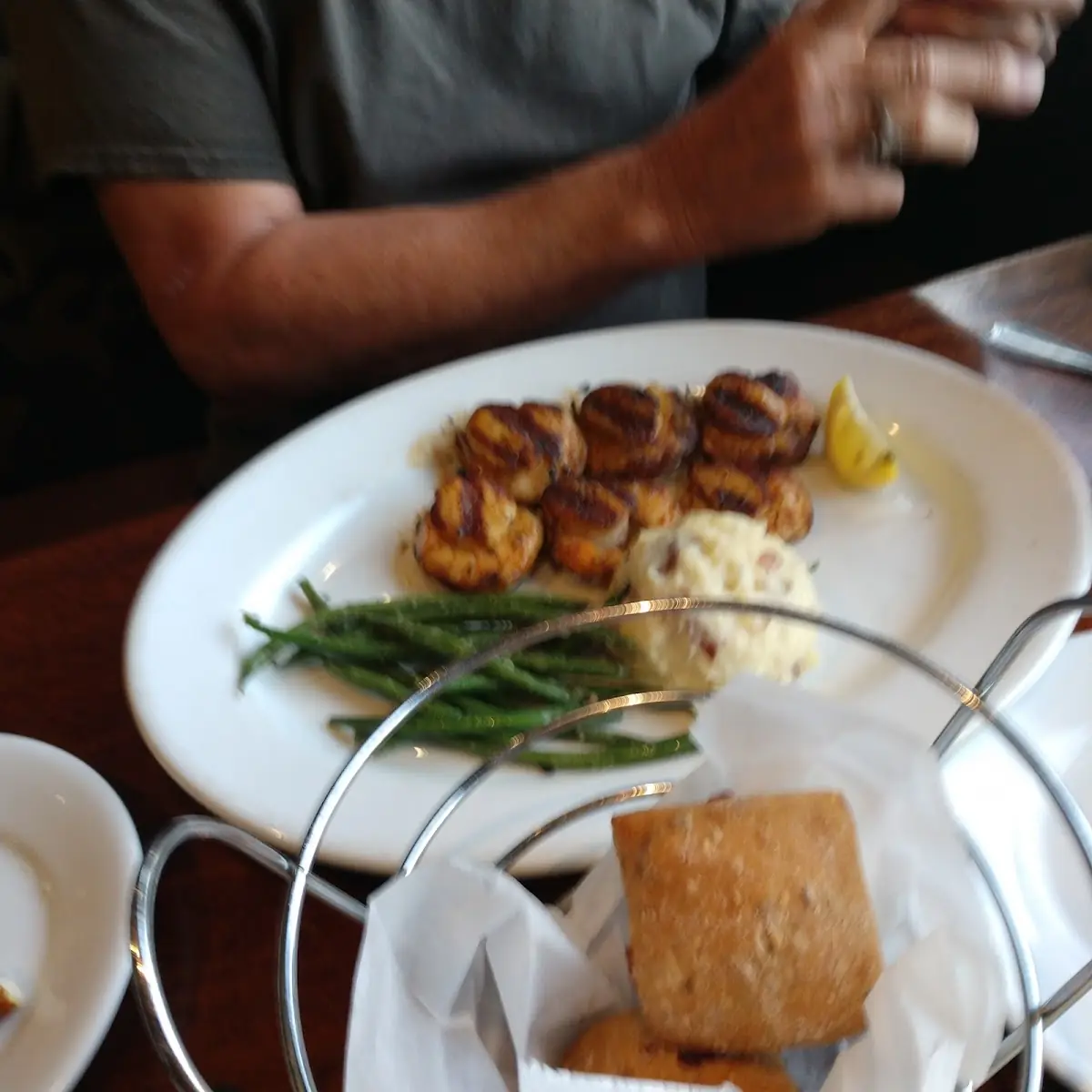 Oak Grilled Shrimp and Scallops
