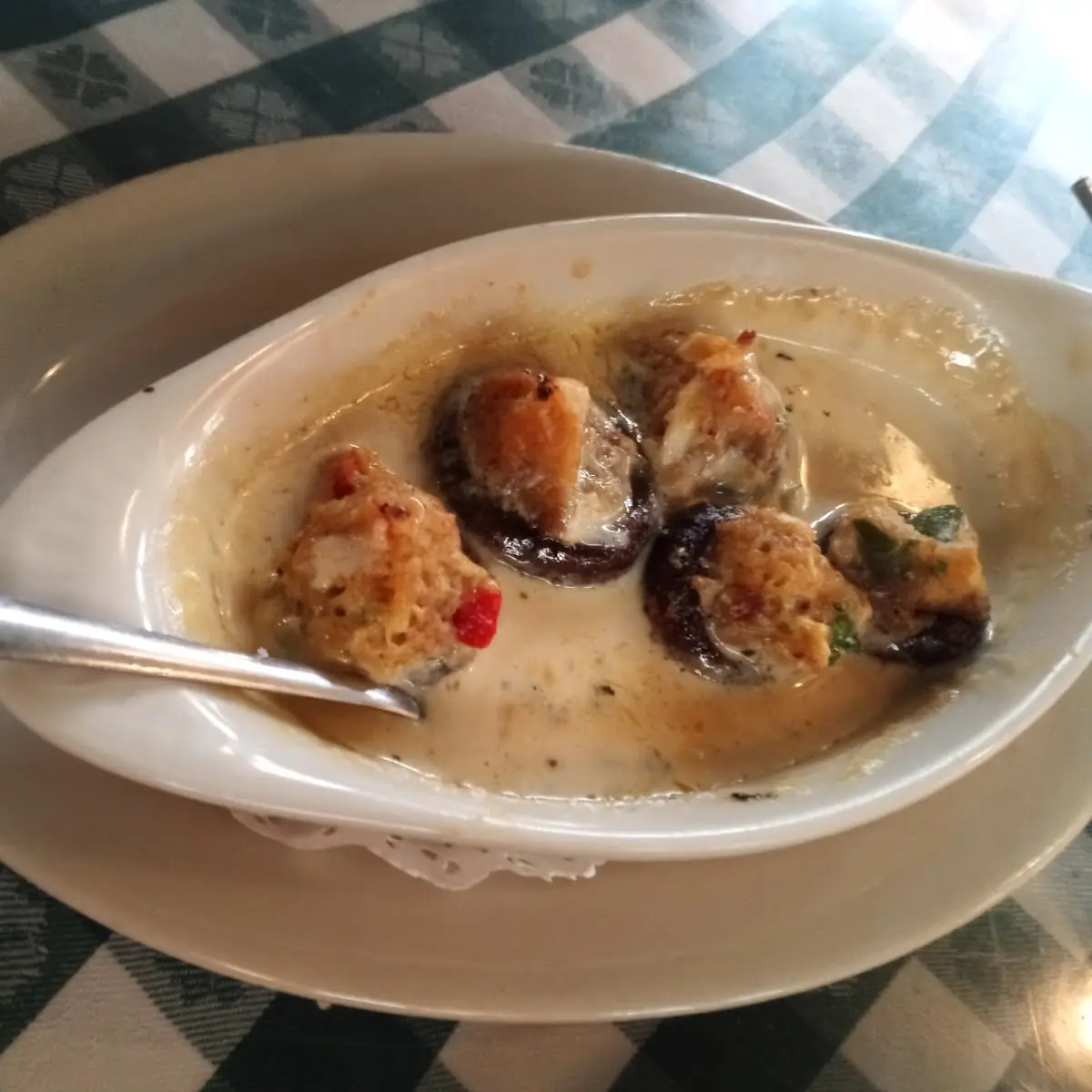 Crab Stuffed Mushrooms