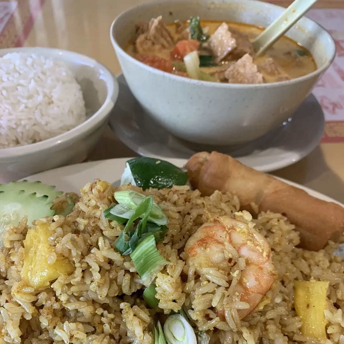 Pineapple Shrimp Fried Rice
