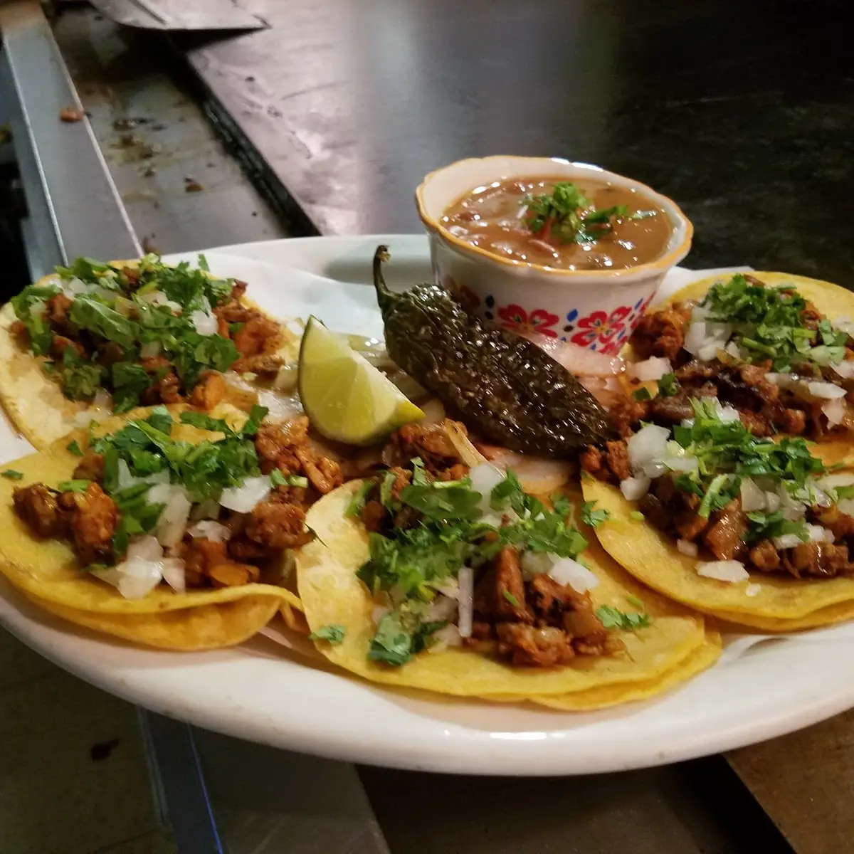 Al Pastor Mini Tacos