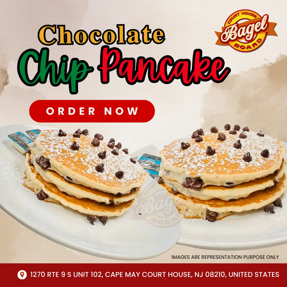 Chocolate Chip Pancakes 3