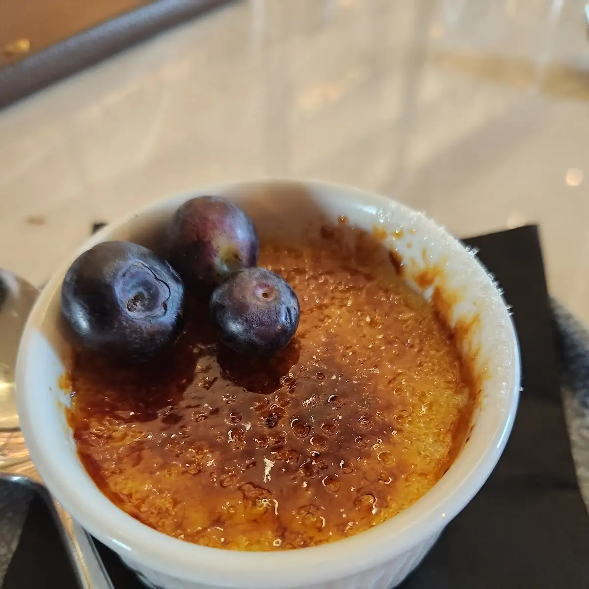 Vanilla Chai Pumpkin Creme Brulee