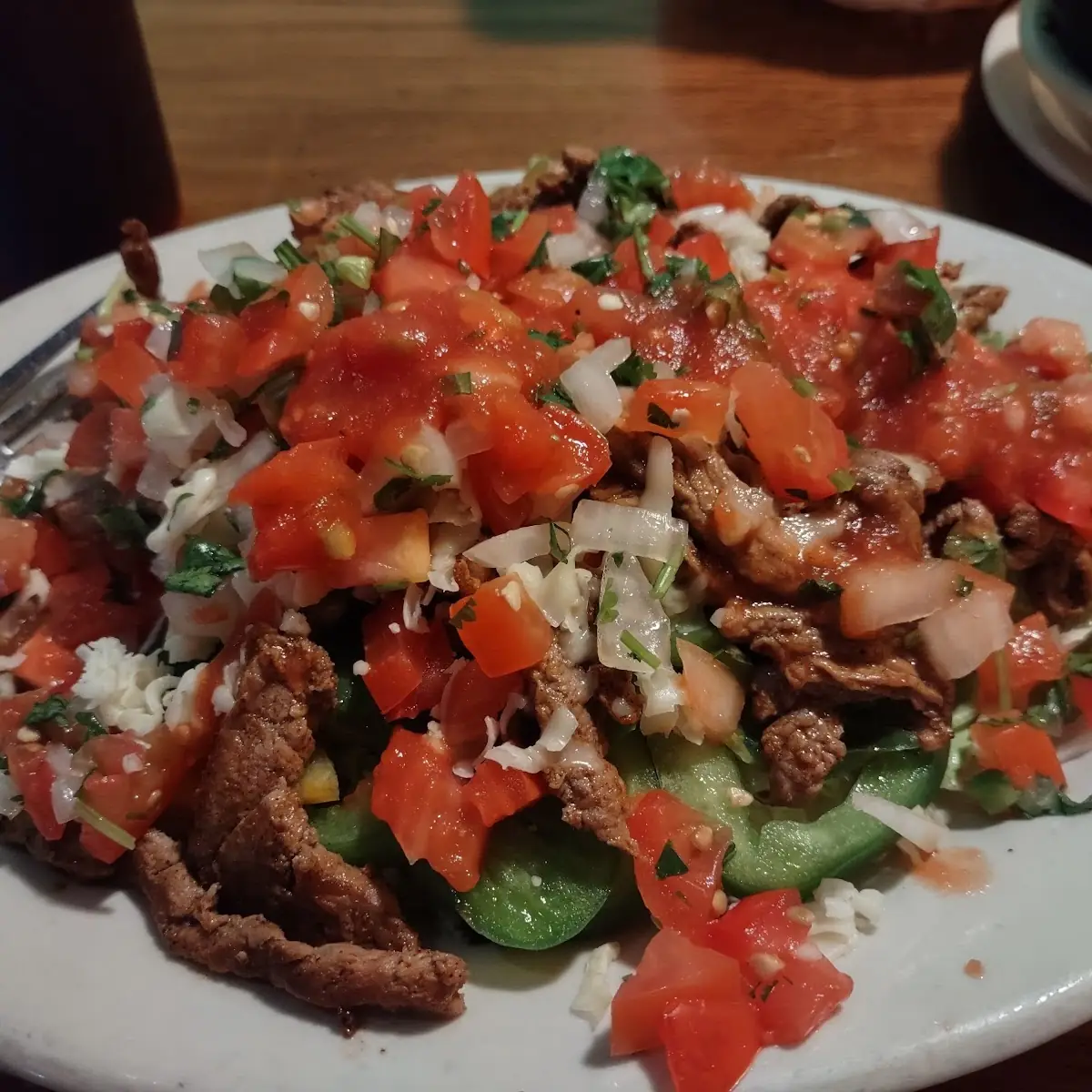Grilled Steak Taco Salad