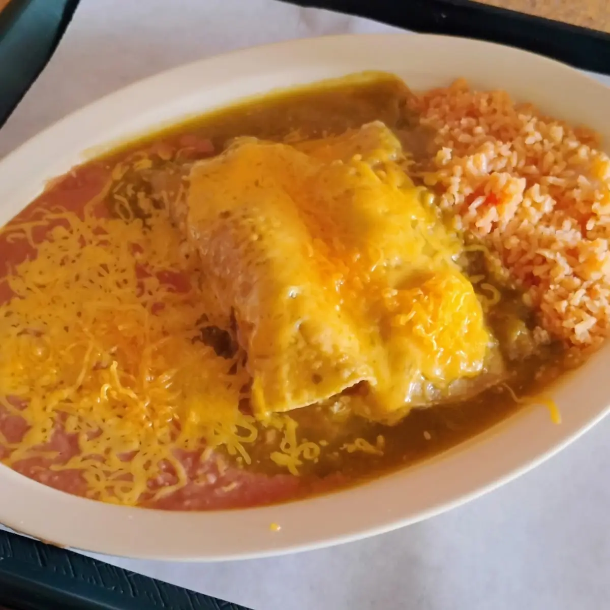 Green Chicken Enchiladas