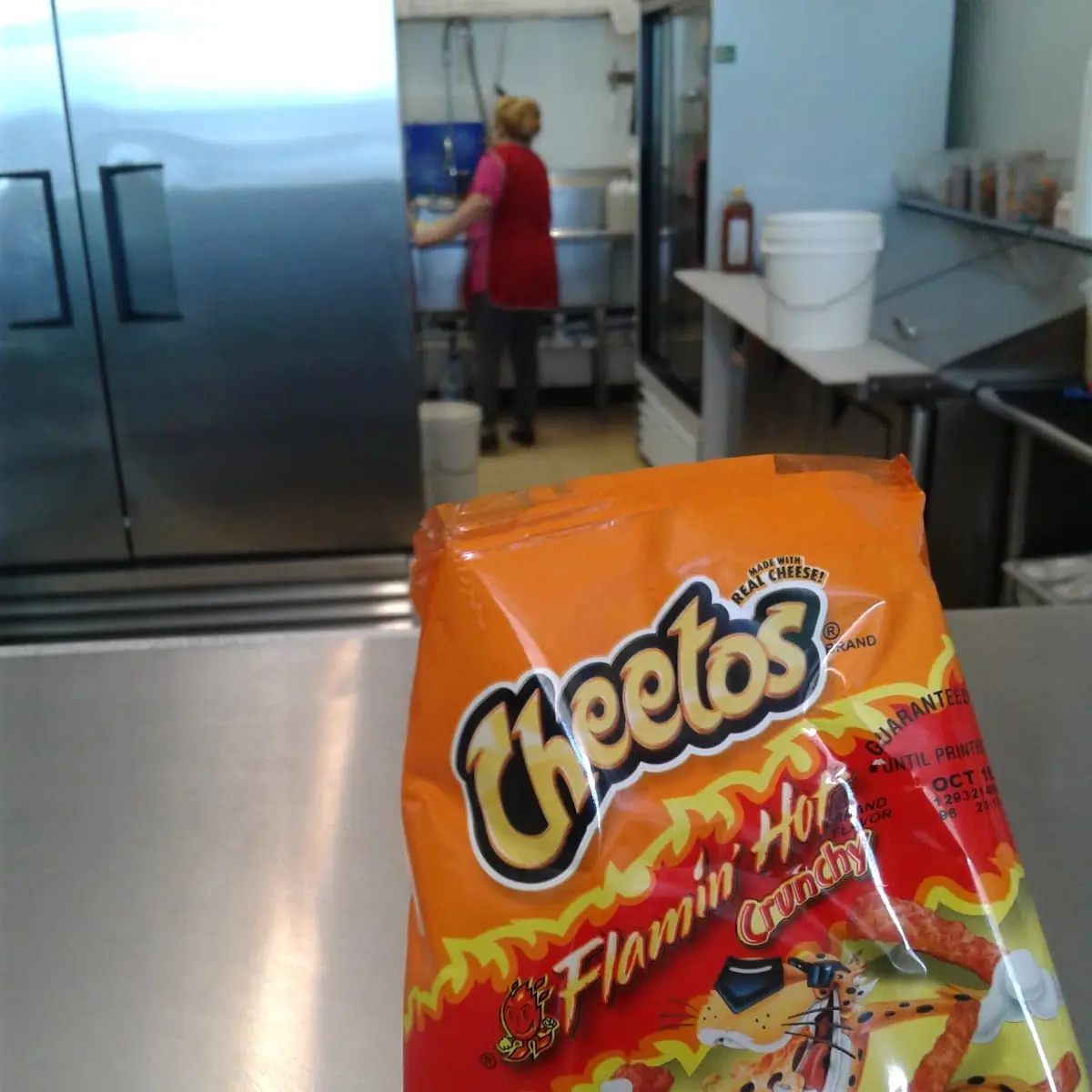 Hot Cheetos with Cheese and Jalapeños