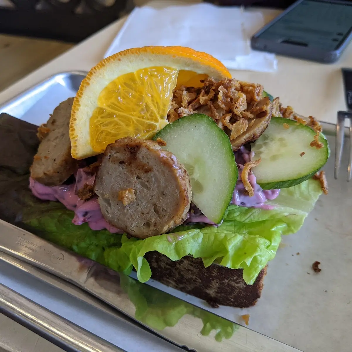 Swedish Meatball Sandwich