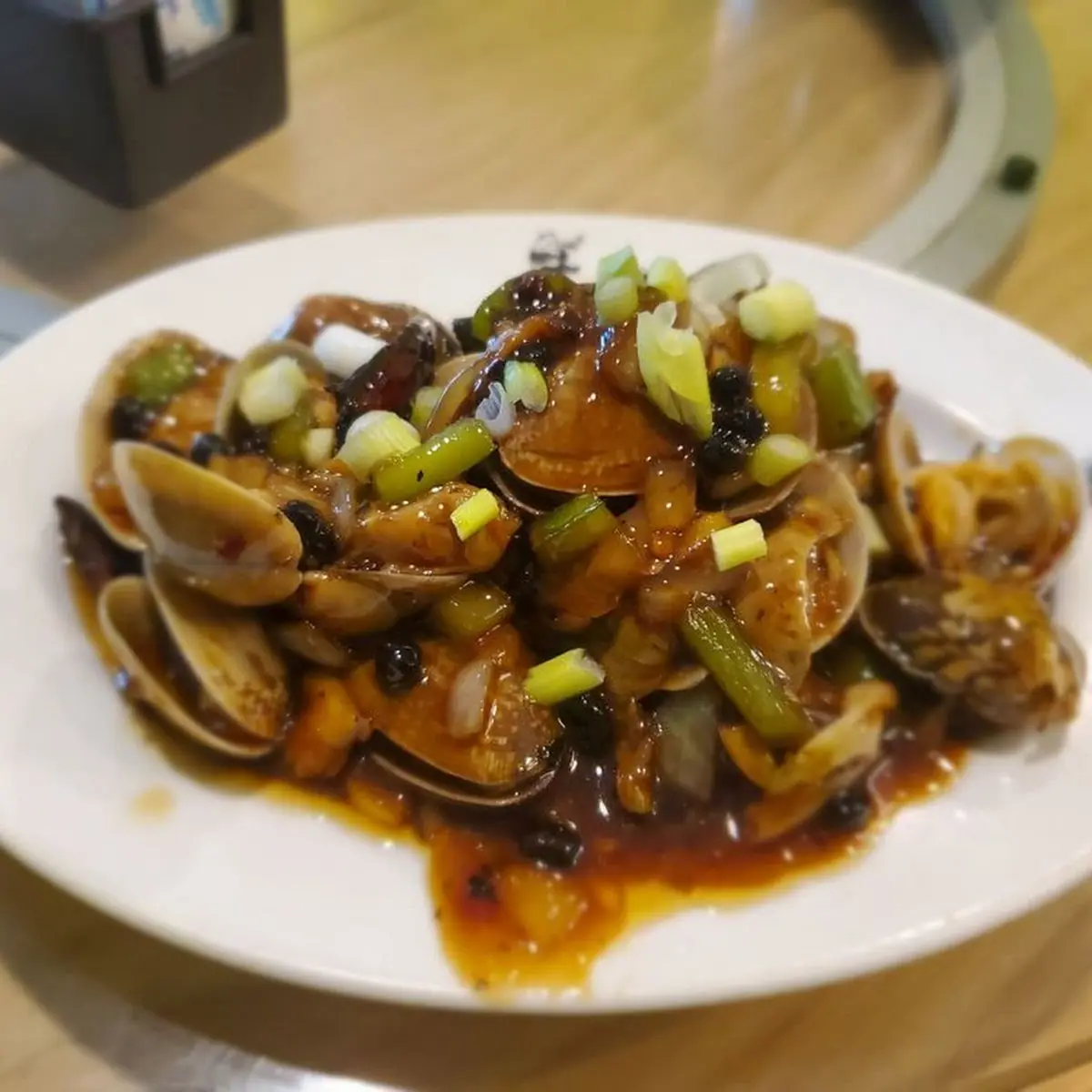Clam in Black Bean Sauce