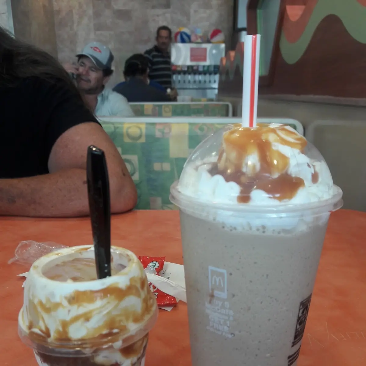 Medium Caramel Frappé
