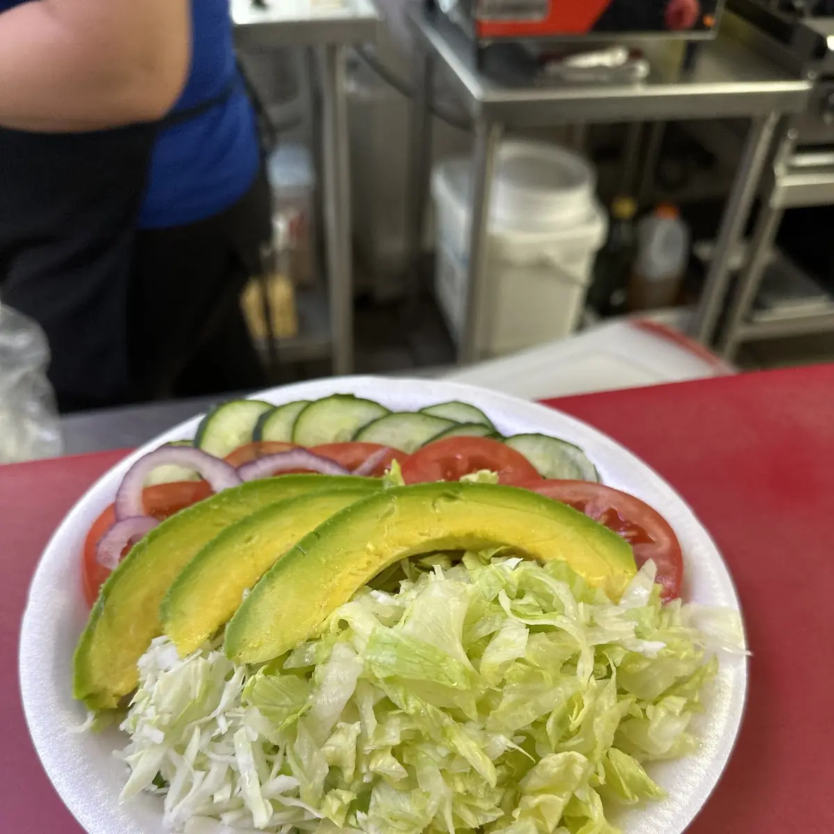 Ensalada de Aguacate Tomate Pepino Cool