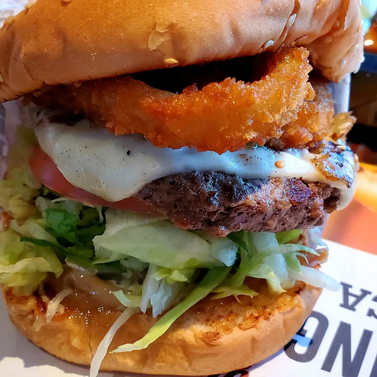 French Onion Burger
