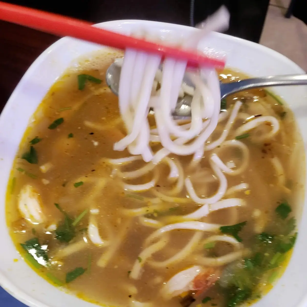 Seafood Noodle Soup
