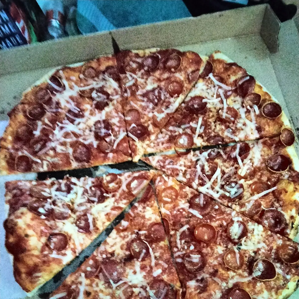 New York Thin Crust with Pepperoni