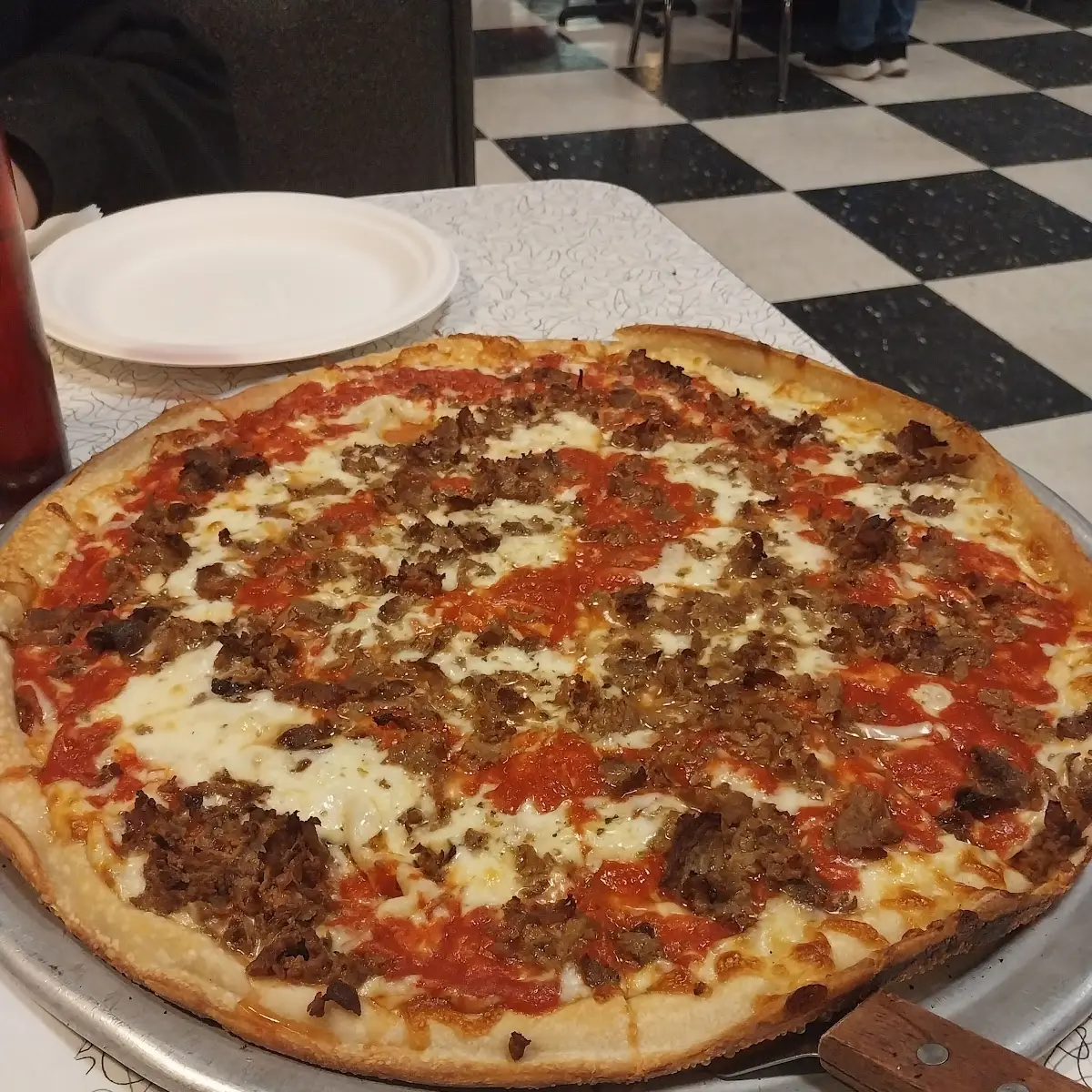 Steak Pizza