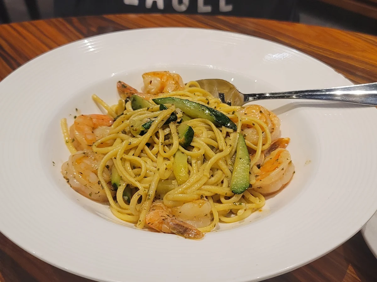 Shrimp Pasta, Madisons Restaurant & Bar