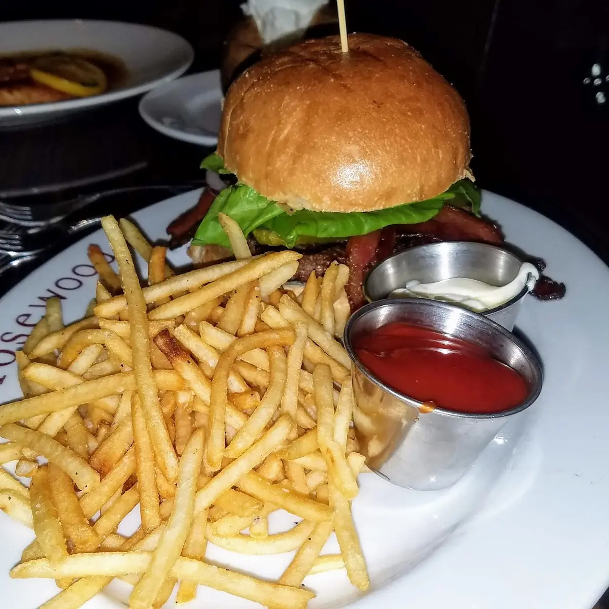 Bacon-Cheddar Burger
