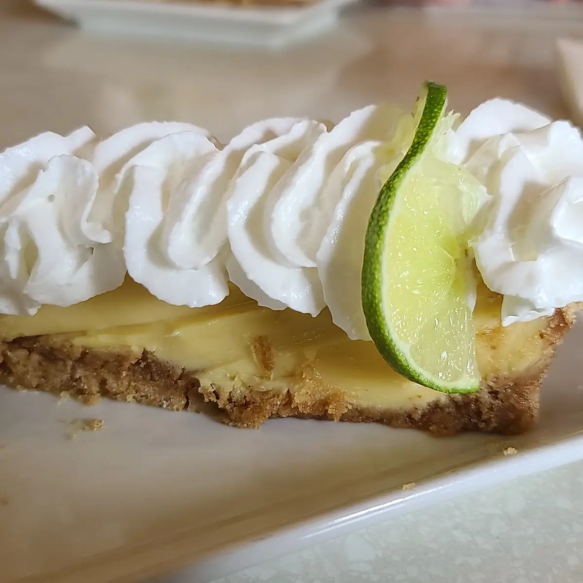 Mile-High Key Lime Pie