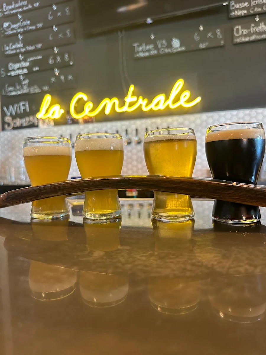 Beer Flight, La Centrale - Microbrasserie