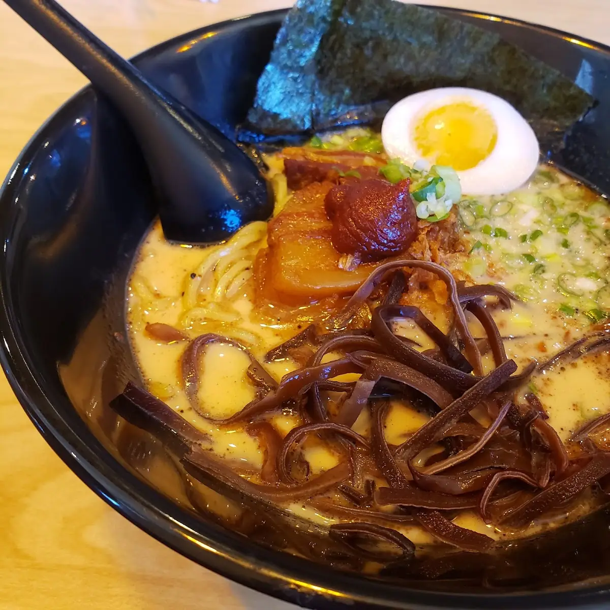 Black Tonkotsu Ramen