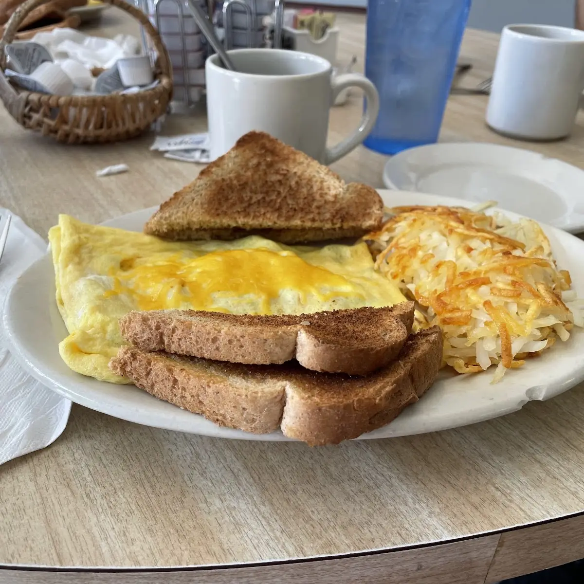 Ham and Cheese Omelette