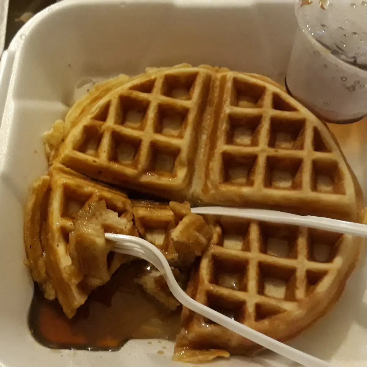 Waffles and Bacon