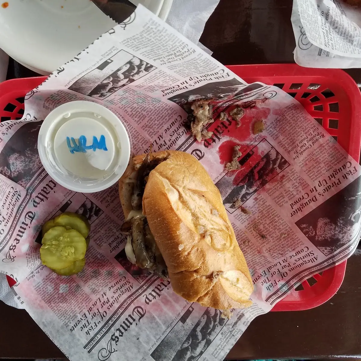 Prime Rib Steak Sandwich