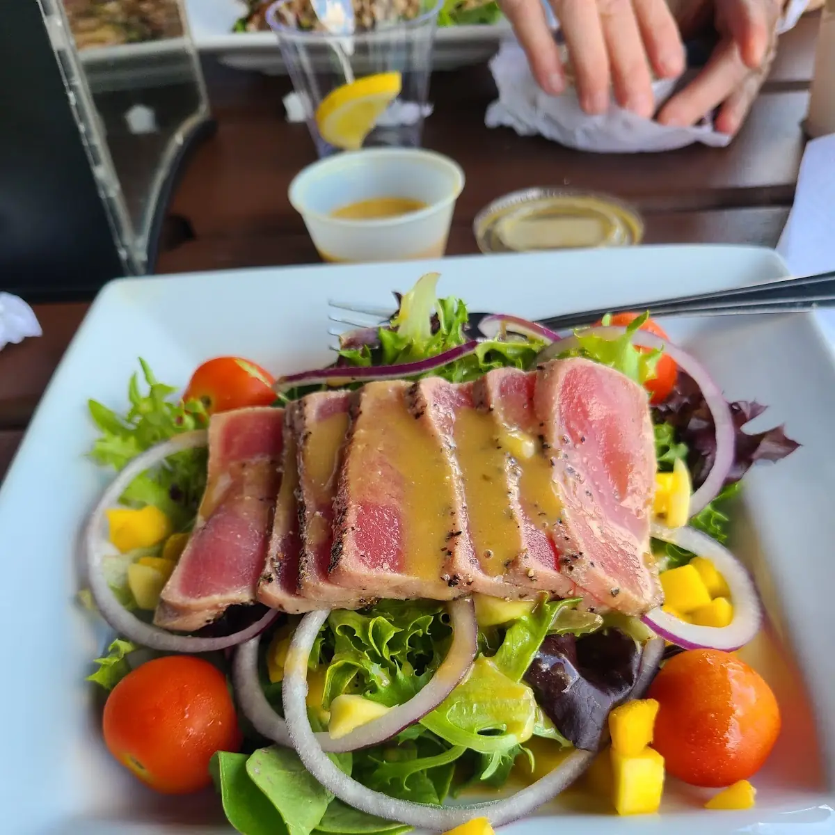 Seared Ahi Tuna Salad