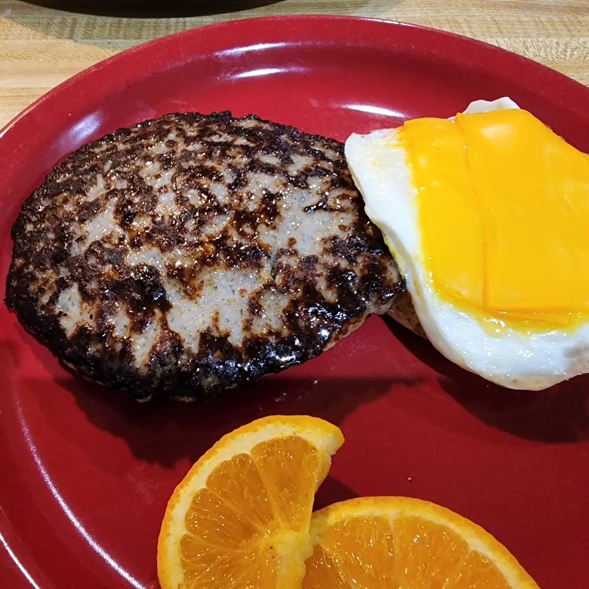 Sausage Egg and Cheese Muffin