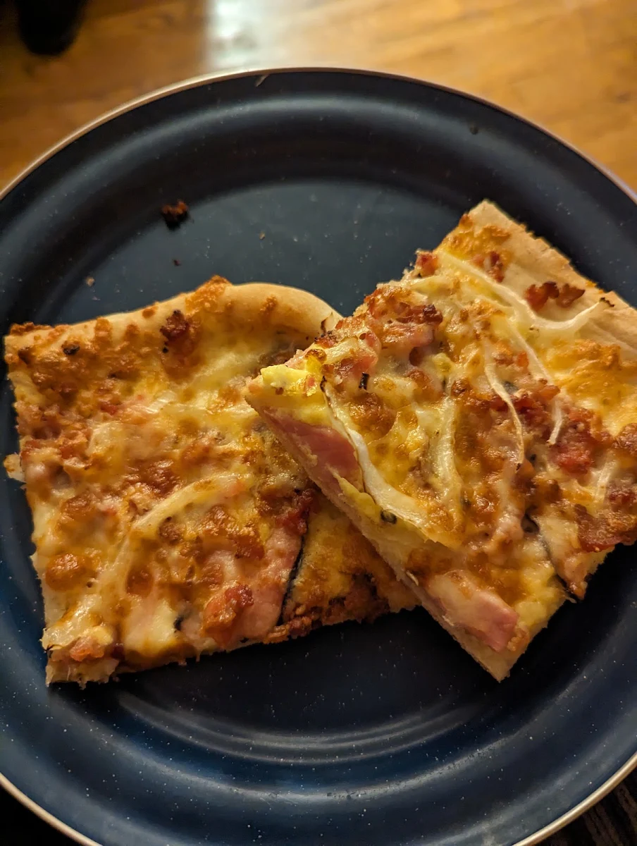 Thin Crust Breakfast Pizza