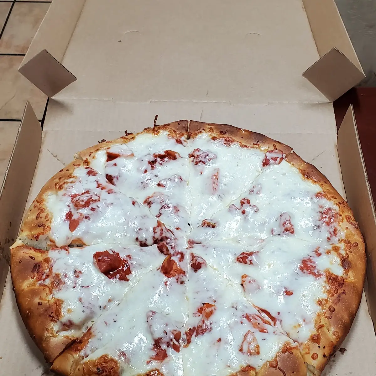 Deep Dish Cheese Pizza