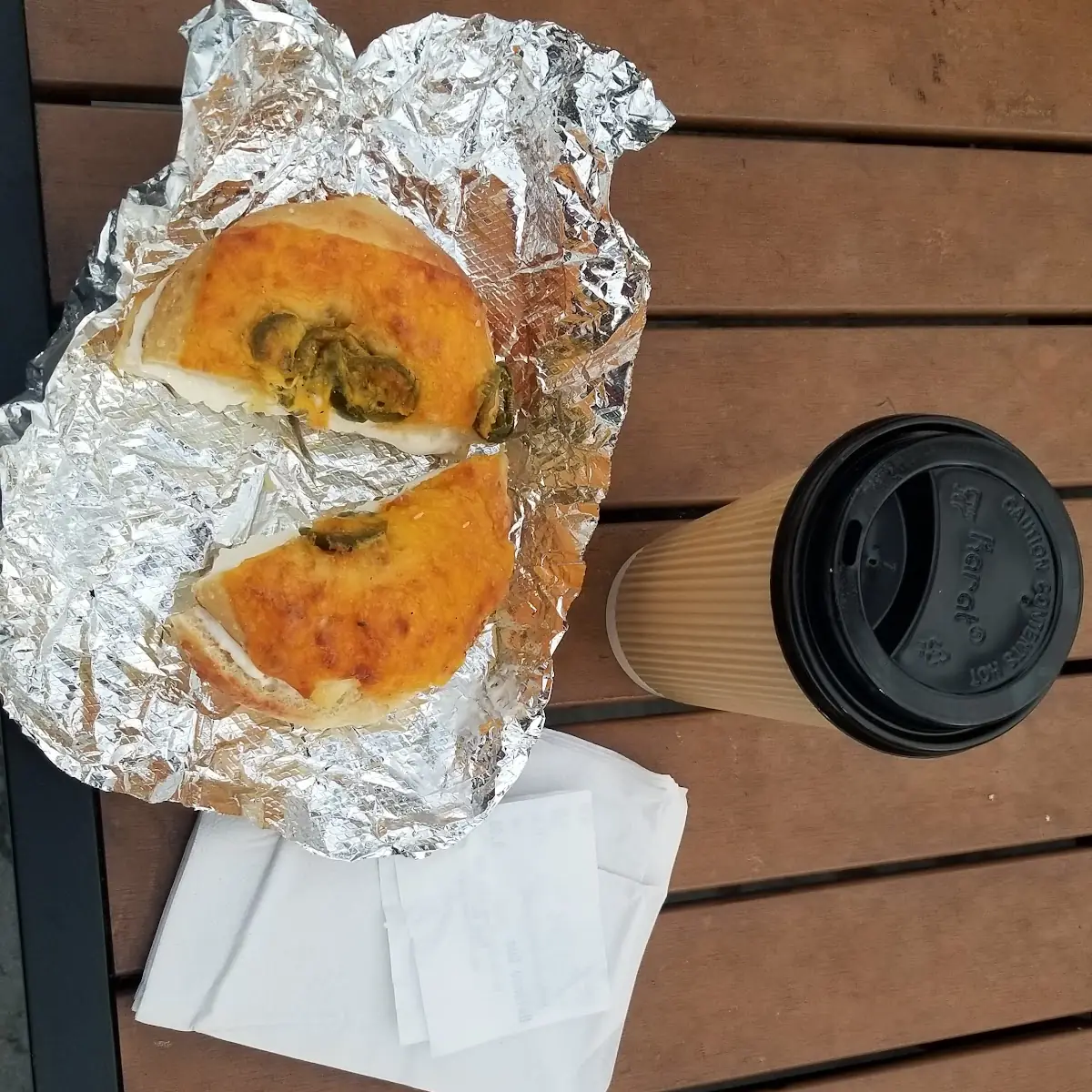 Jalapeño Cheese Bagel