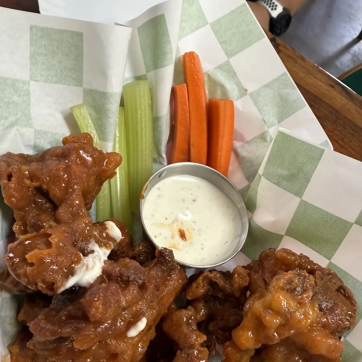 Buffalo Wings with Dipping Sauce