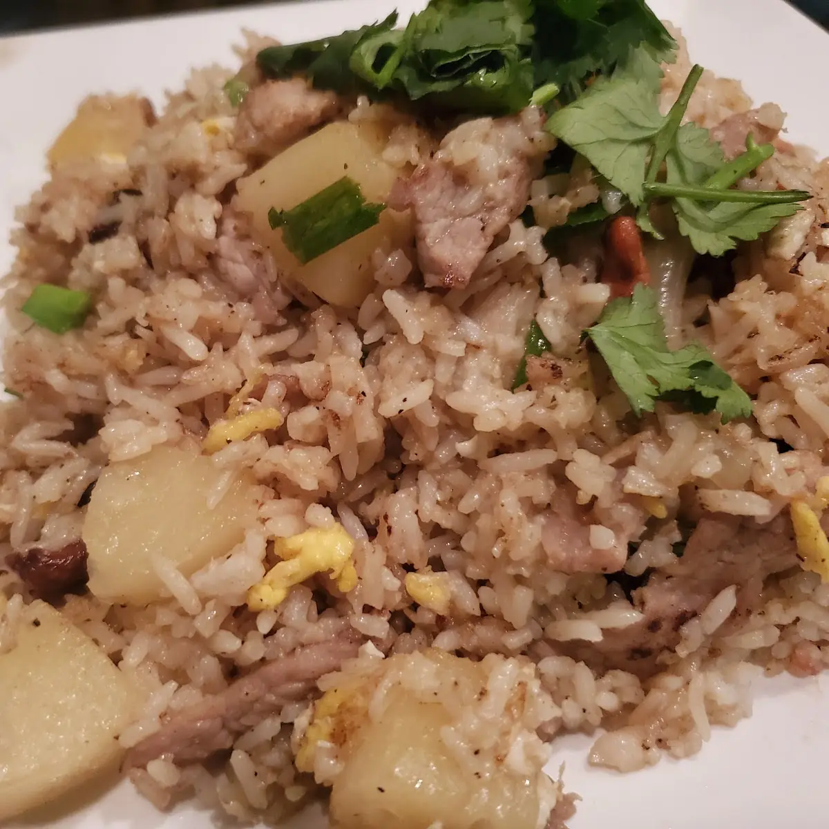 Pineapple Fried Rice with Beef