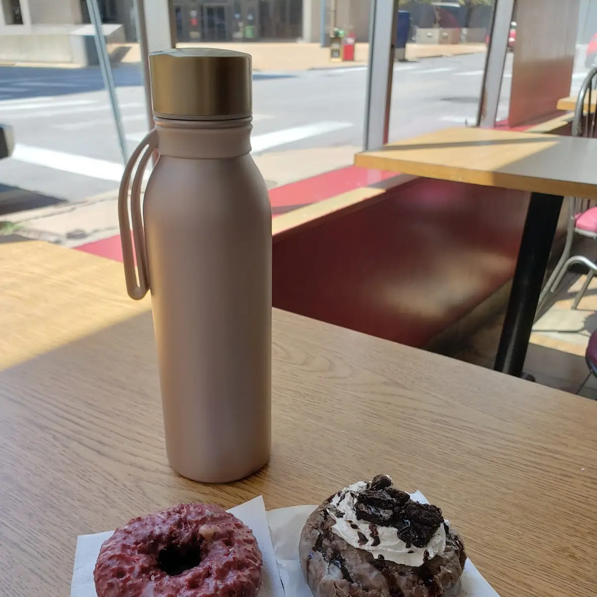 Red Velvet & Oreo Doughnuts