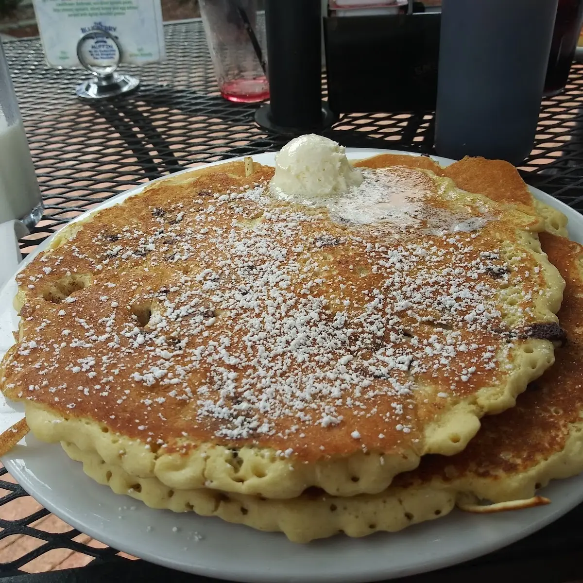 Double Chocolate Chip Pancakes