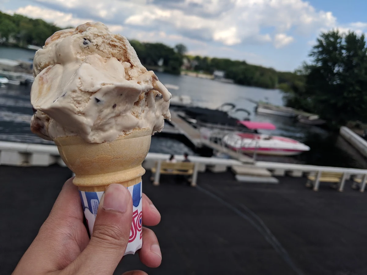 Chocolate Ice Cream Cone