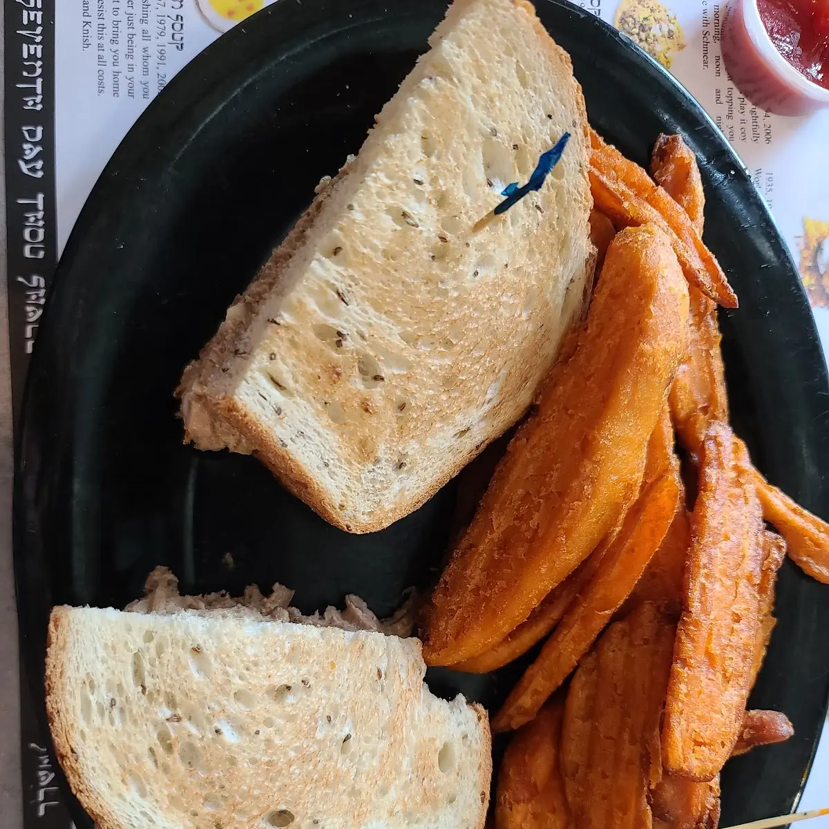 Chopped Chicken Liver Sandwich