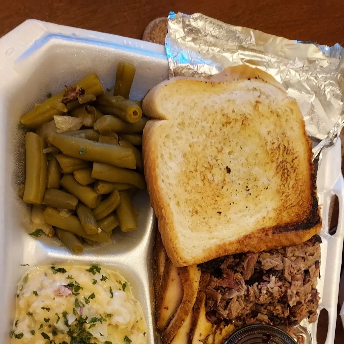 Chicken and Chopped Beef BBQ