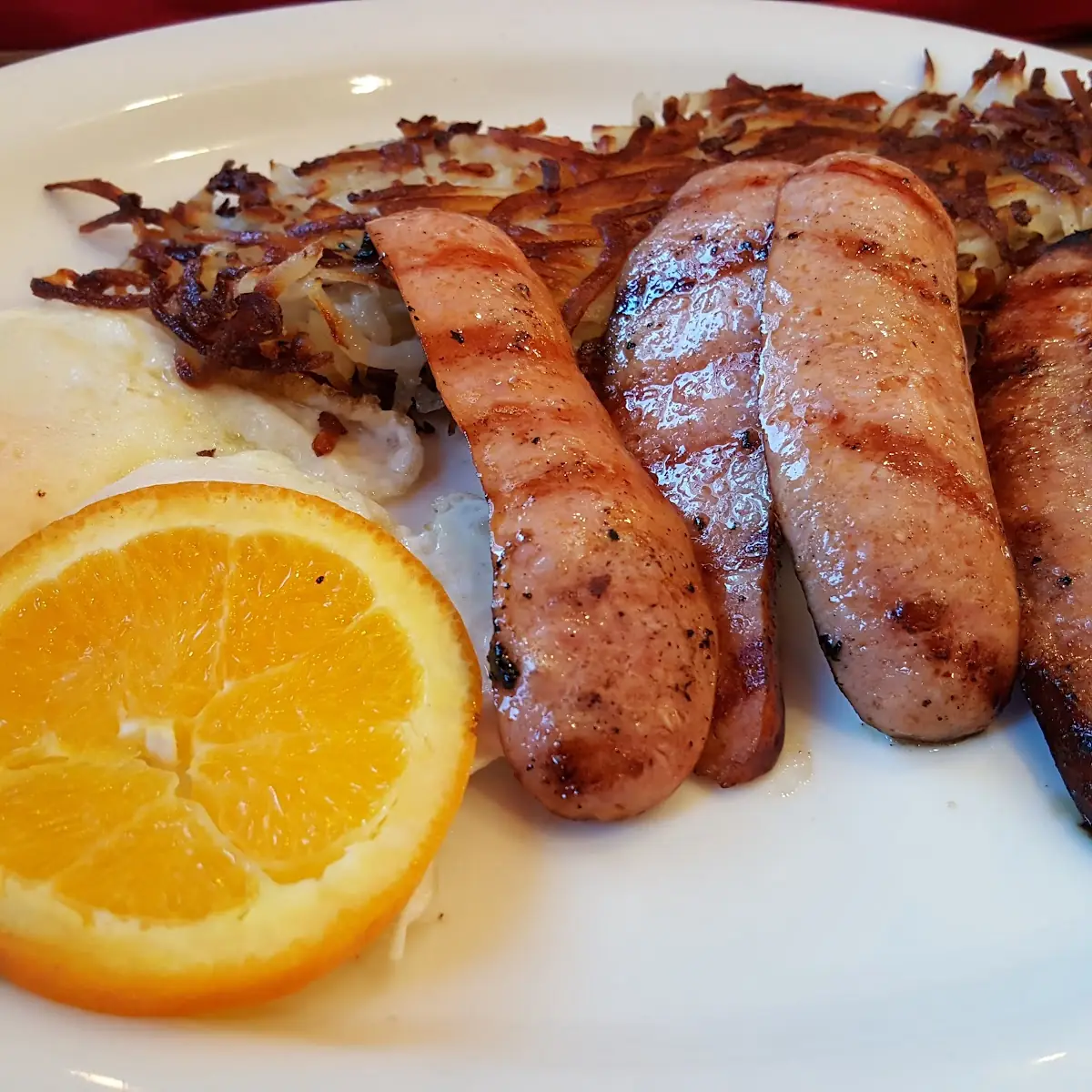 Polish Sausage Breakfast Special