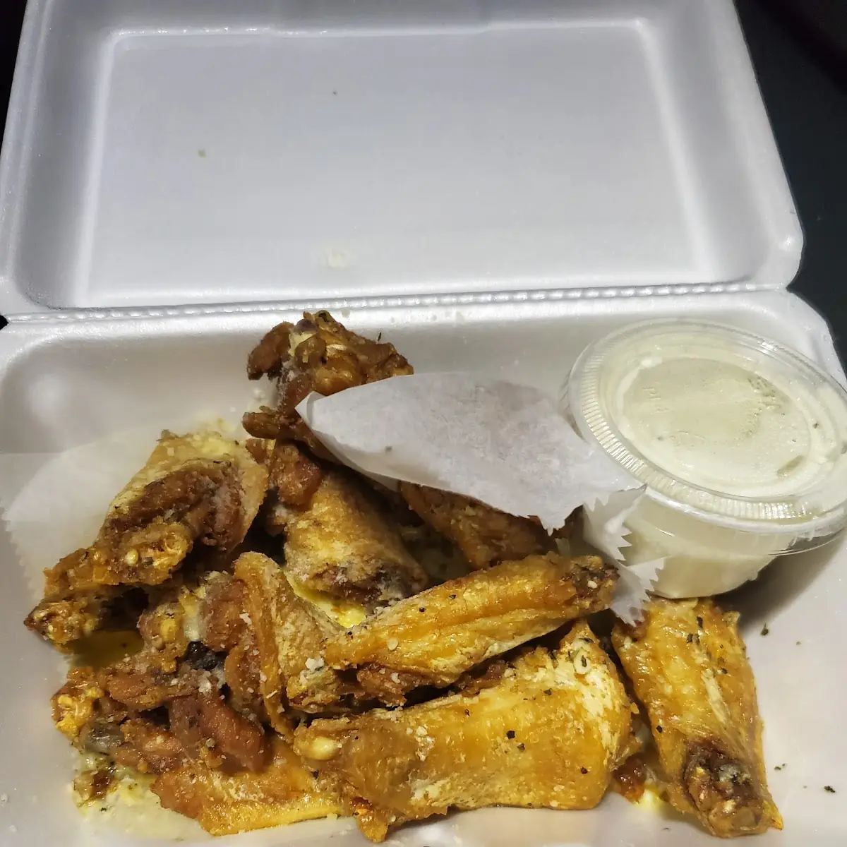 Garlic Parmesan Wings