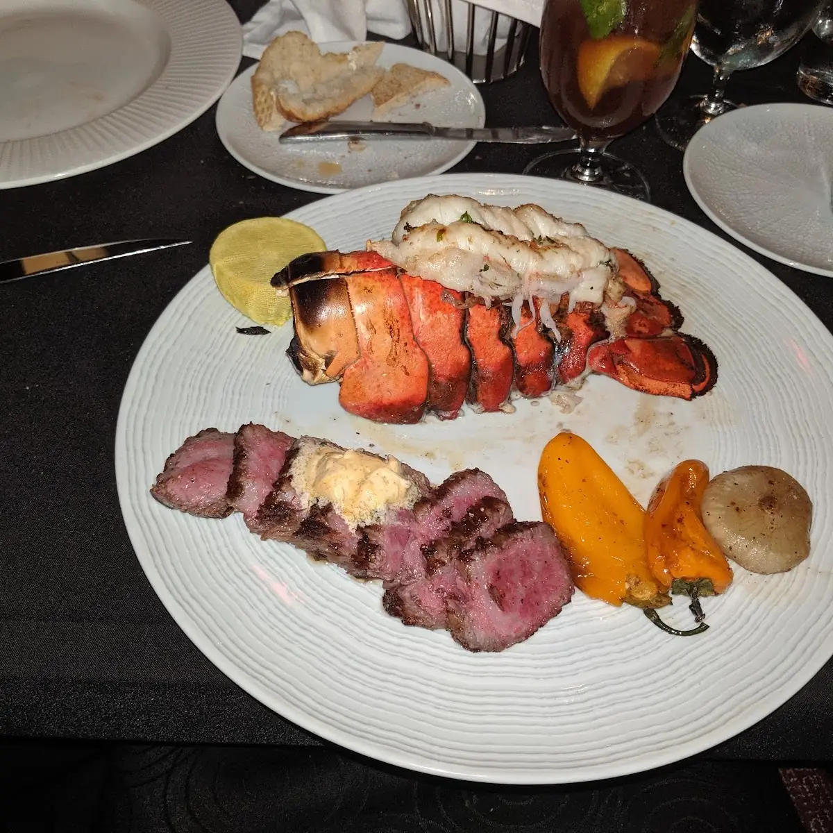 5 Oz Japanese Waygu Steak with Lobster Tail