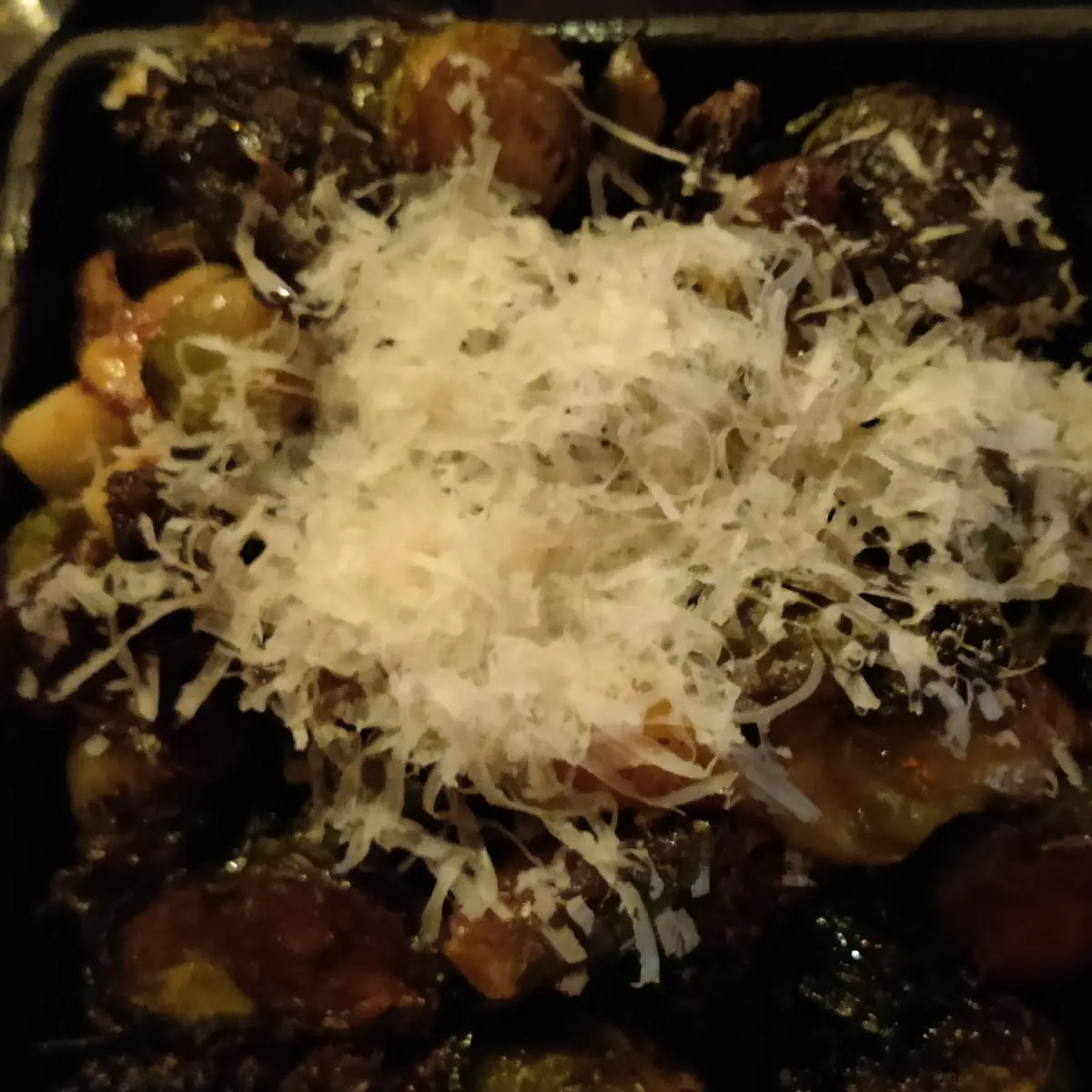 Brussels Sprouts with Medjool Date & Bacon