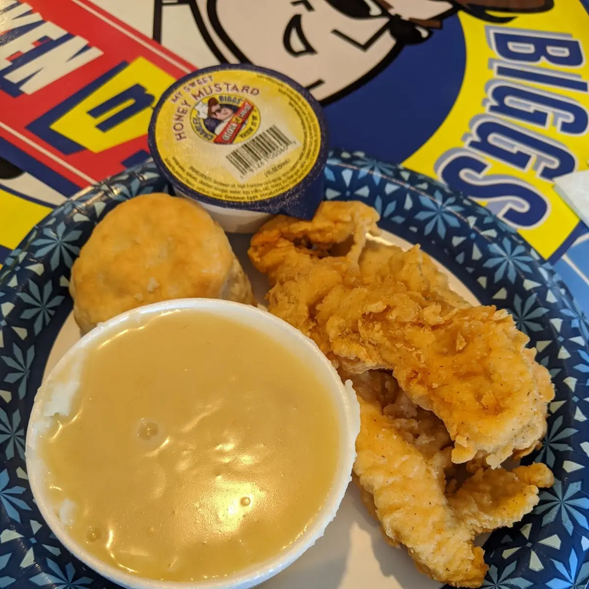 Chicken Tenders and Mashed Potatoes and Gravy