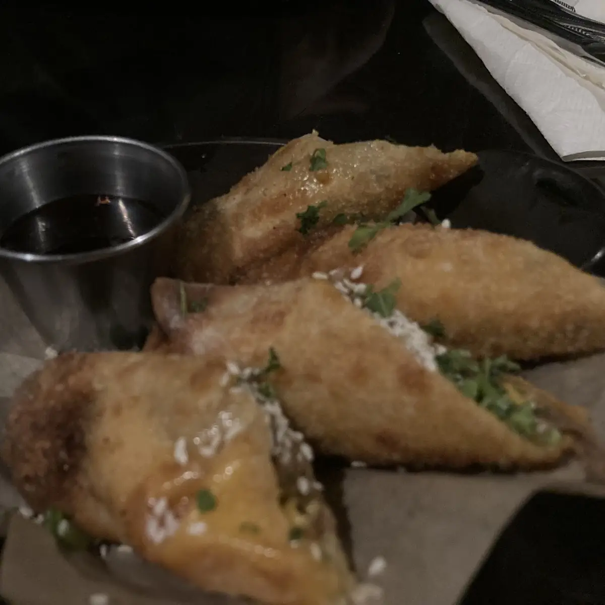 BBQ Pork Egg Roll