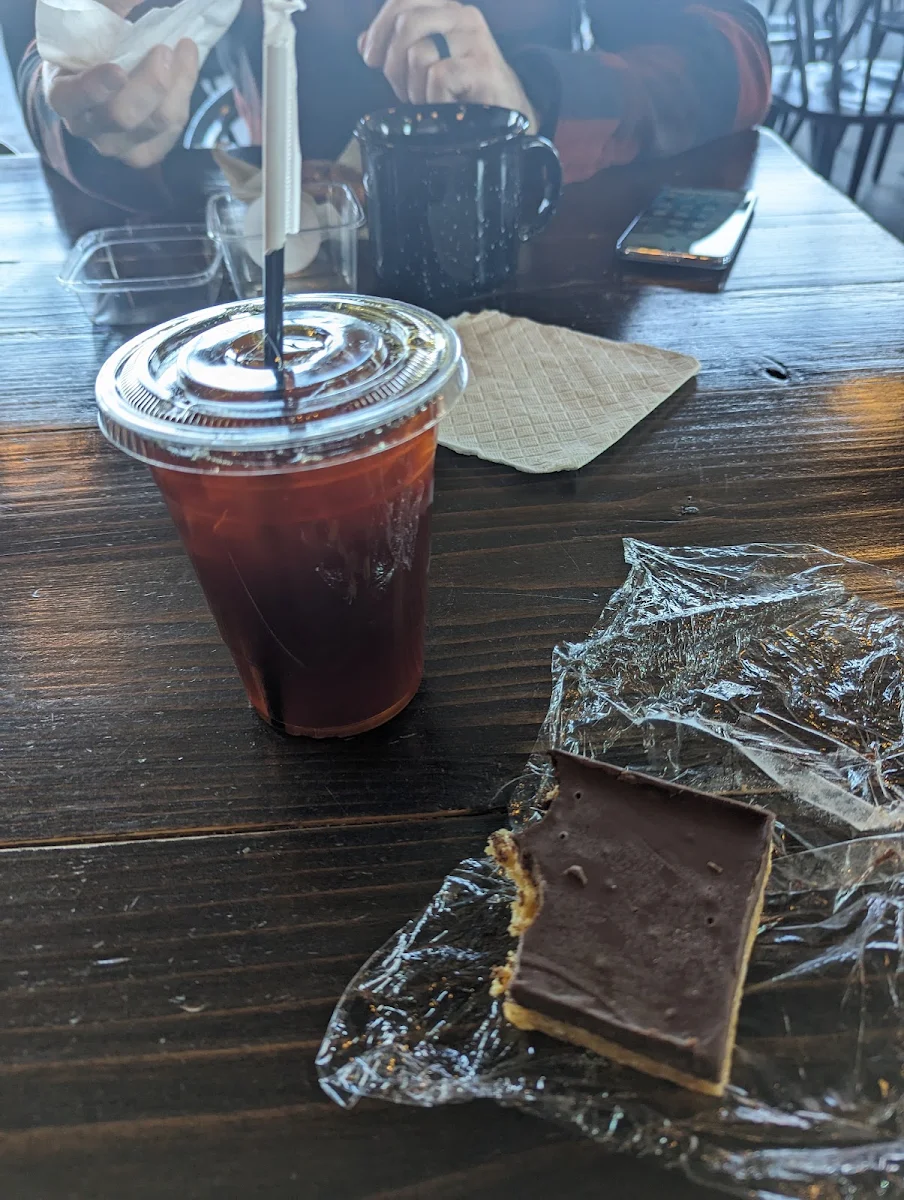 Cold Brew and Chocolate Peanut Butter Bar