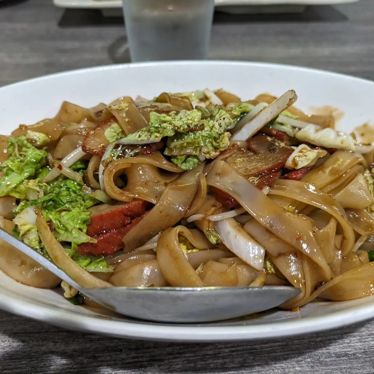 Drunken Noodles w BBQ Pork