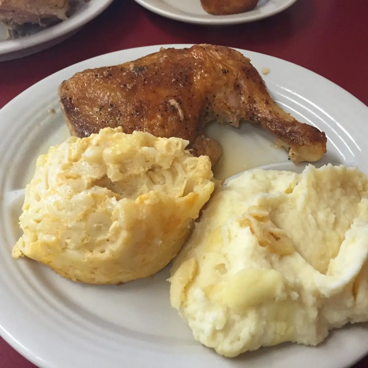 Baked Chicken Mashed Potatoes