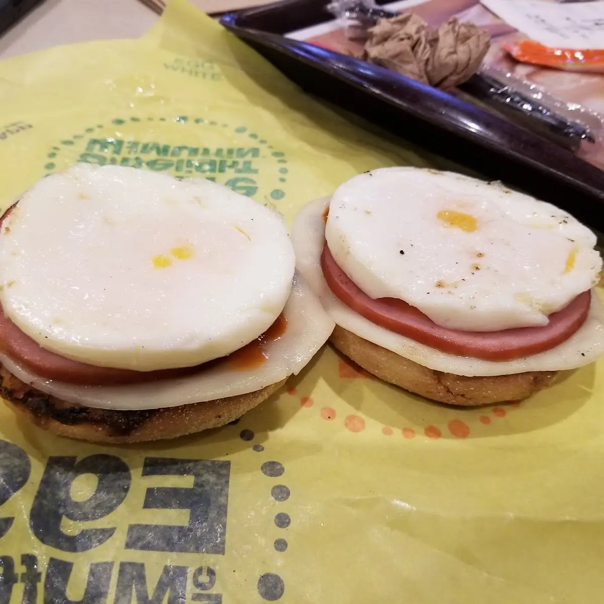Egg Mcmuffin with Mozzarella Cheese