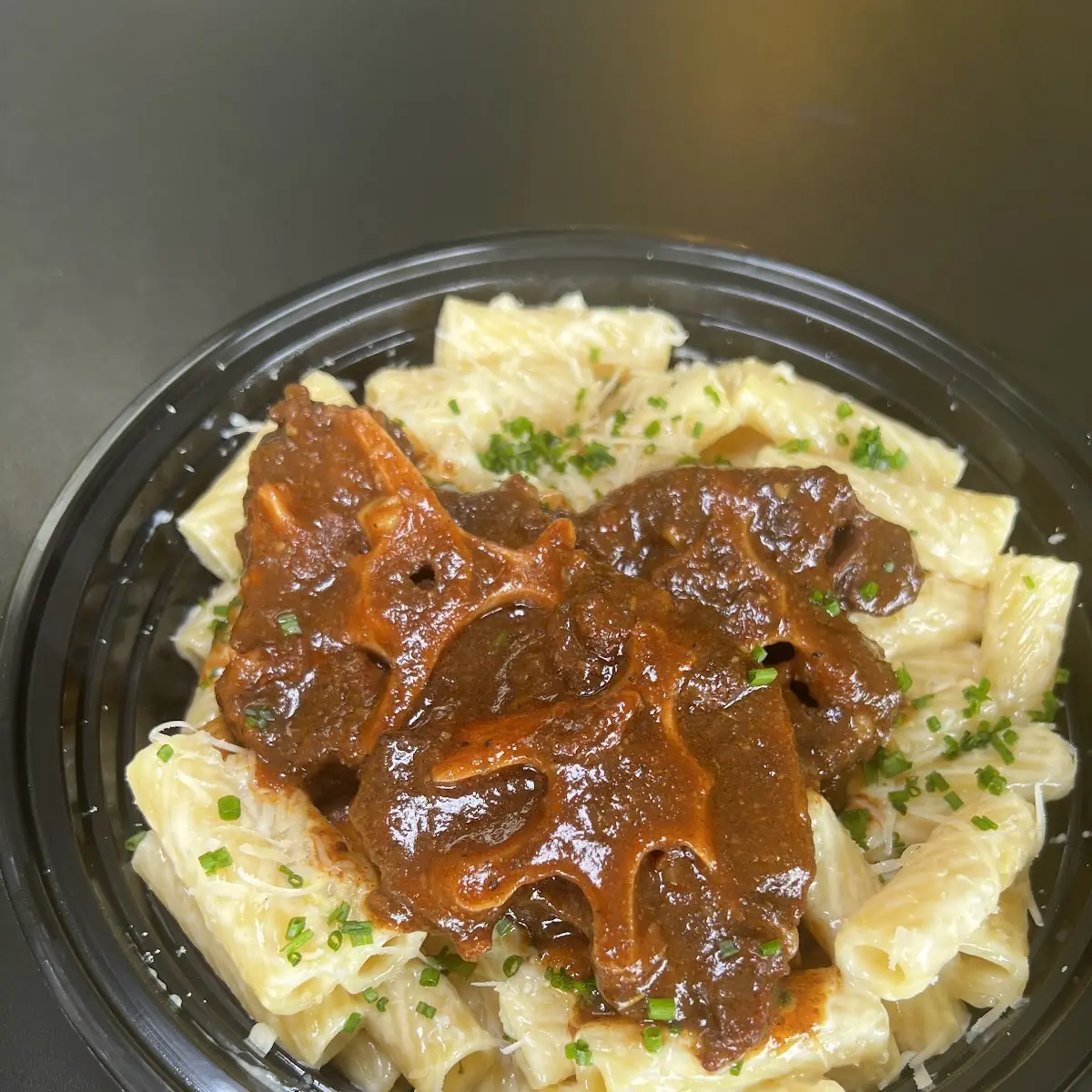 Oxtail Alfredo Pasta