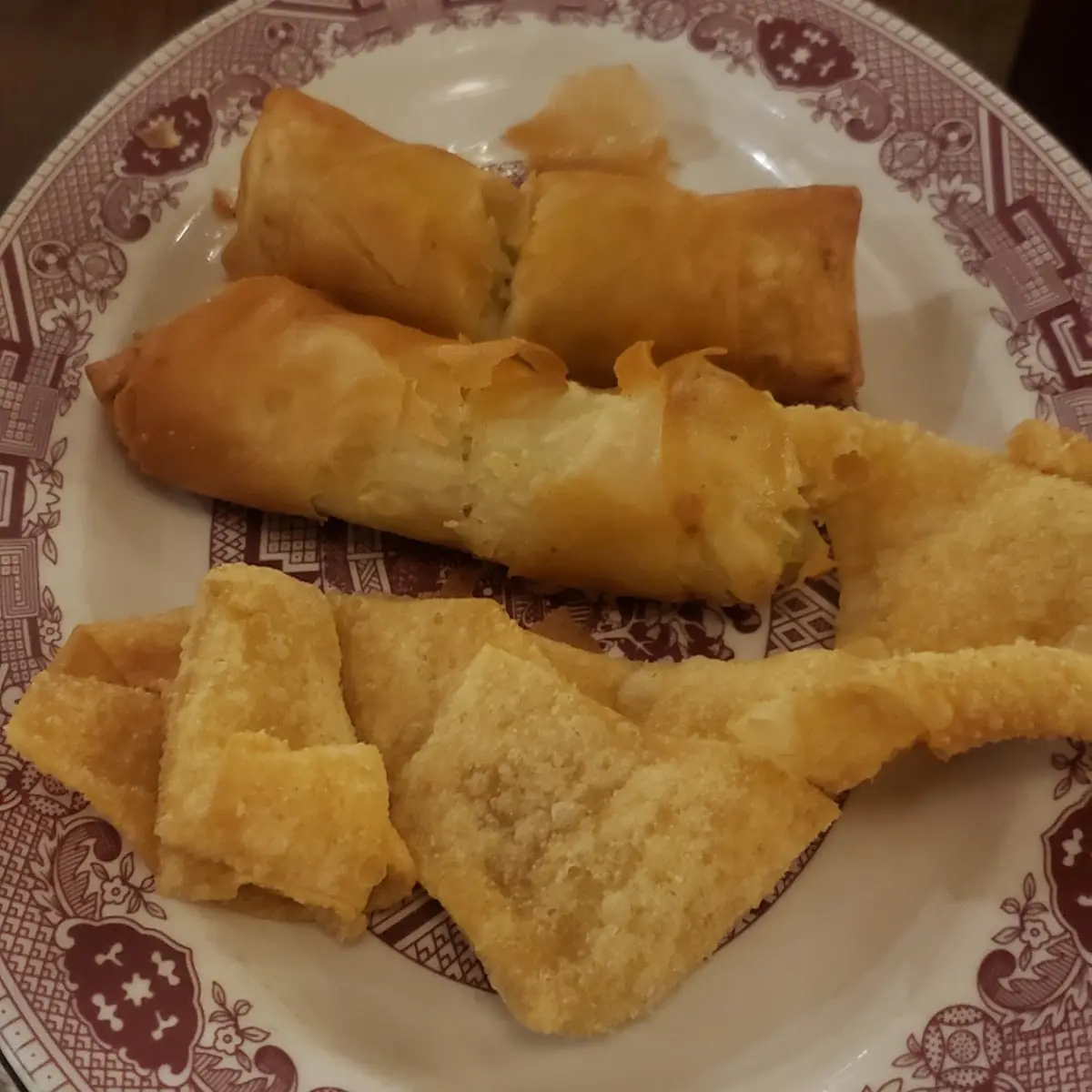 Egg Roll and Wontons