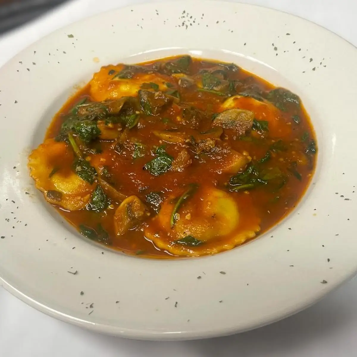 Dinner Lobster Ravioli